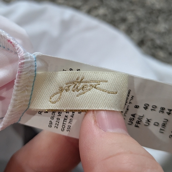 Gottex Blue Pink Colorful Floral Full Coverage One Piece Swimsuit 8 - Picture 8 of 12